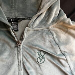 Victoria's Secret Gray Hooded Jacket